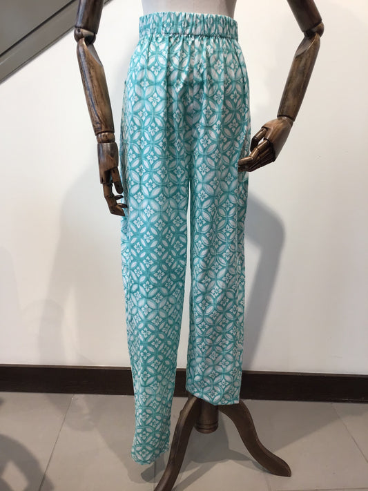 Cool Aqua Trousers - Violet Elizabeth