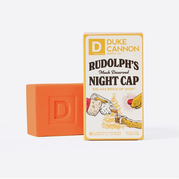 Big Ass Brick of Soap- Rudolph’s much deserved night cap - Violet Elizabeth