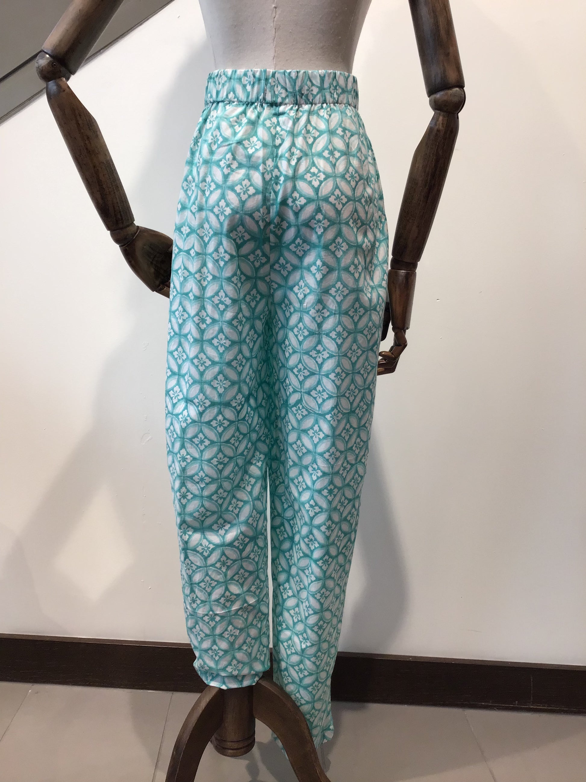 Cool Aqua Trousers - Violet Elizabeth
