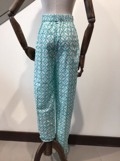 Cool Aqua Trousers - Violet Elizabeth