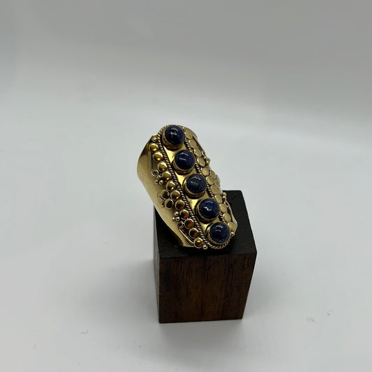 Viisi Brass Ring: Various Stones - Violet Elizabeth