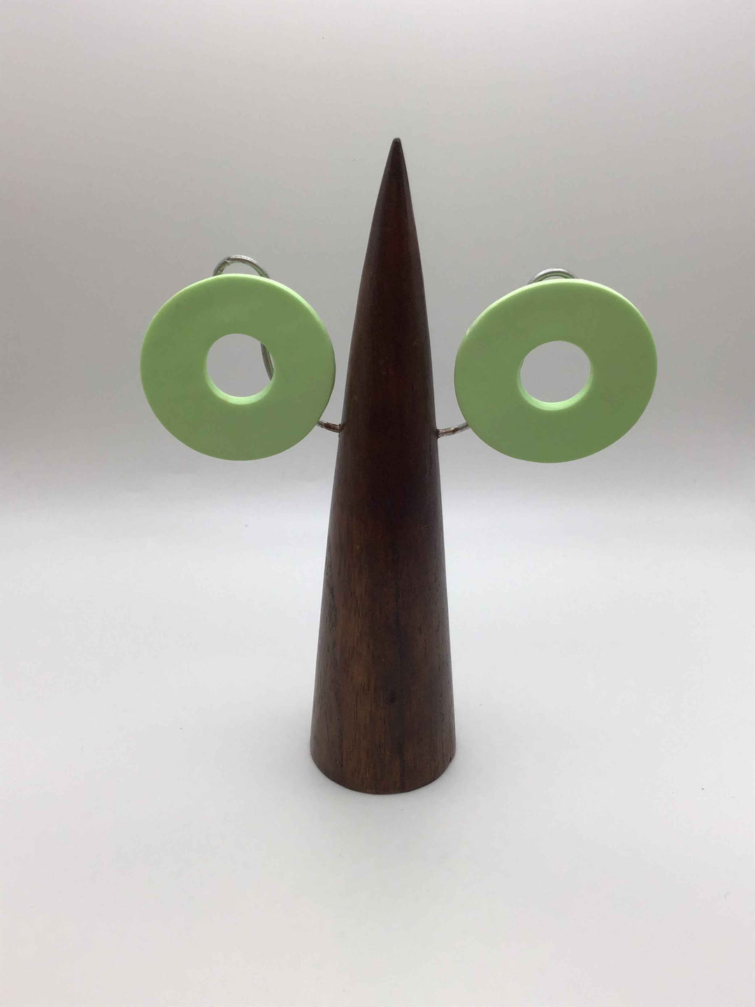 Catherine Monochrome Circle Stud Earrings