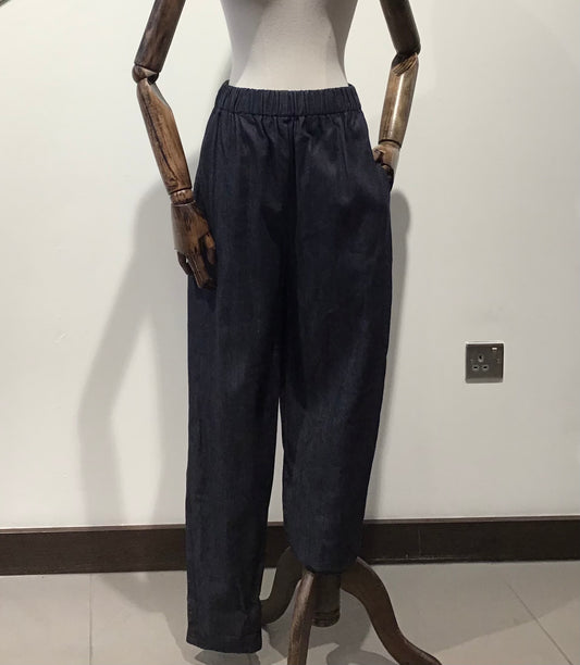 Denim Trousers - Violet Elizabeth