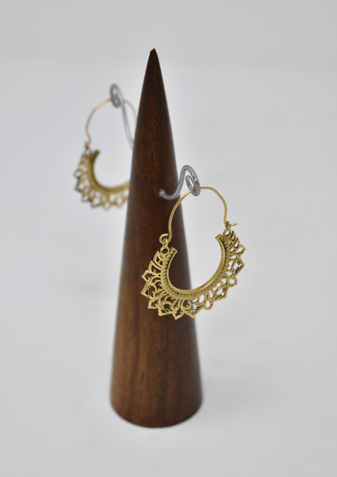 Layered Star brass earring - Violet Elizabeth - Jewellery