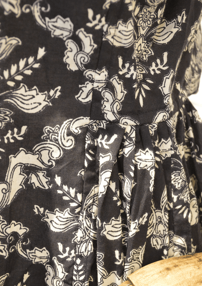 Long Kurta BLACK - Violet Elizabeth - Clothing