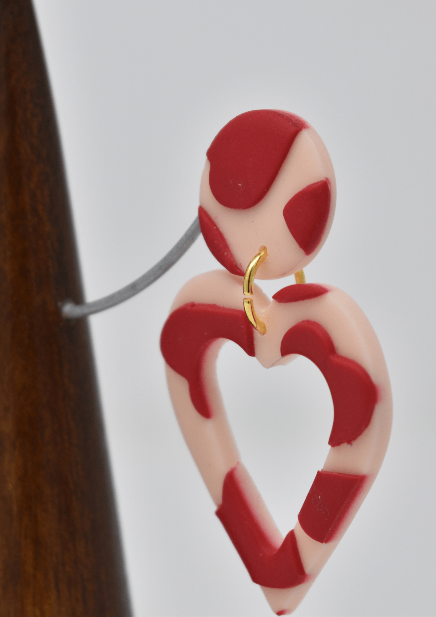 Love Heart: Large - Violet Elizabeth - Jewellery