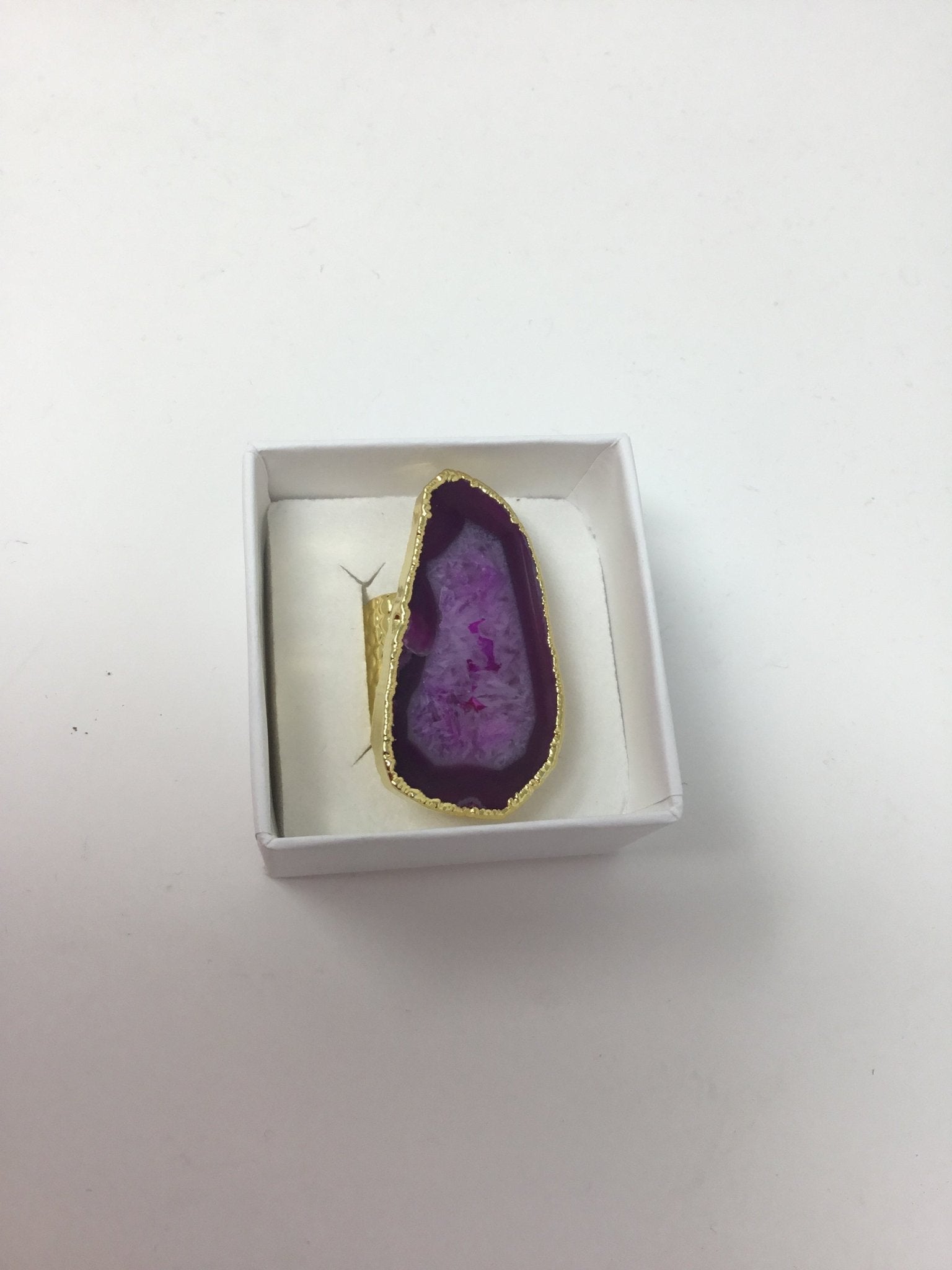 Mega media yaya ring - Violet Elizabeth - Jewellery