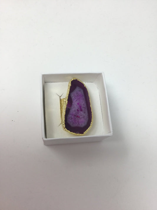 Mega media yaya ring - Violet Elizabeth - Jewellery