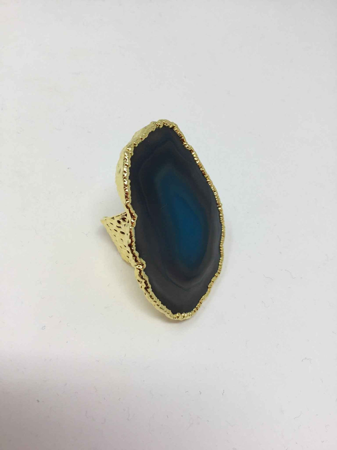 Mega Yaya Ring Turquoise Agate