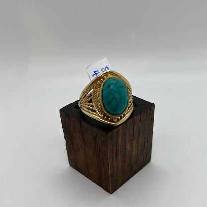 Midas Brass Ring: Various Stones - Violet Elizabeth - Jewellery