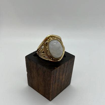 Midas Brass Ring: Various Stones - Violet Elizabeth - Jewellery