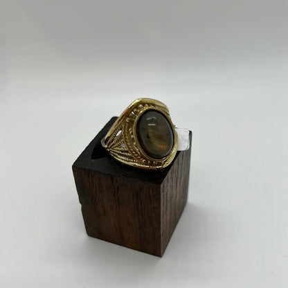 Midas Brass Ring: Various Stones - Violet Elizabeth - Jewellery