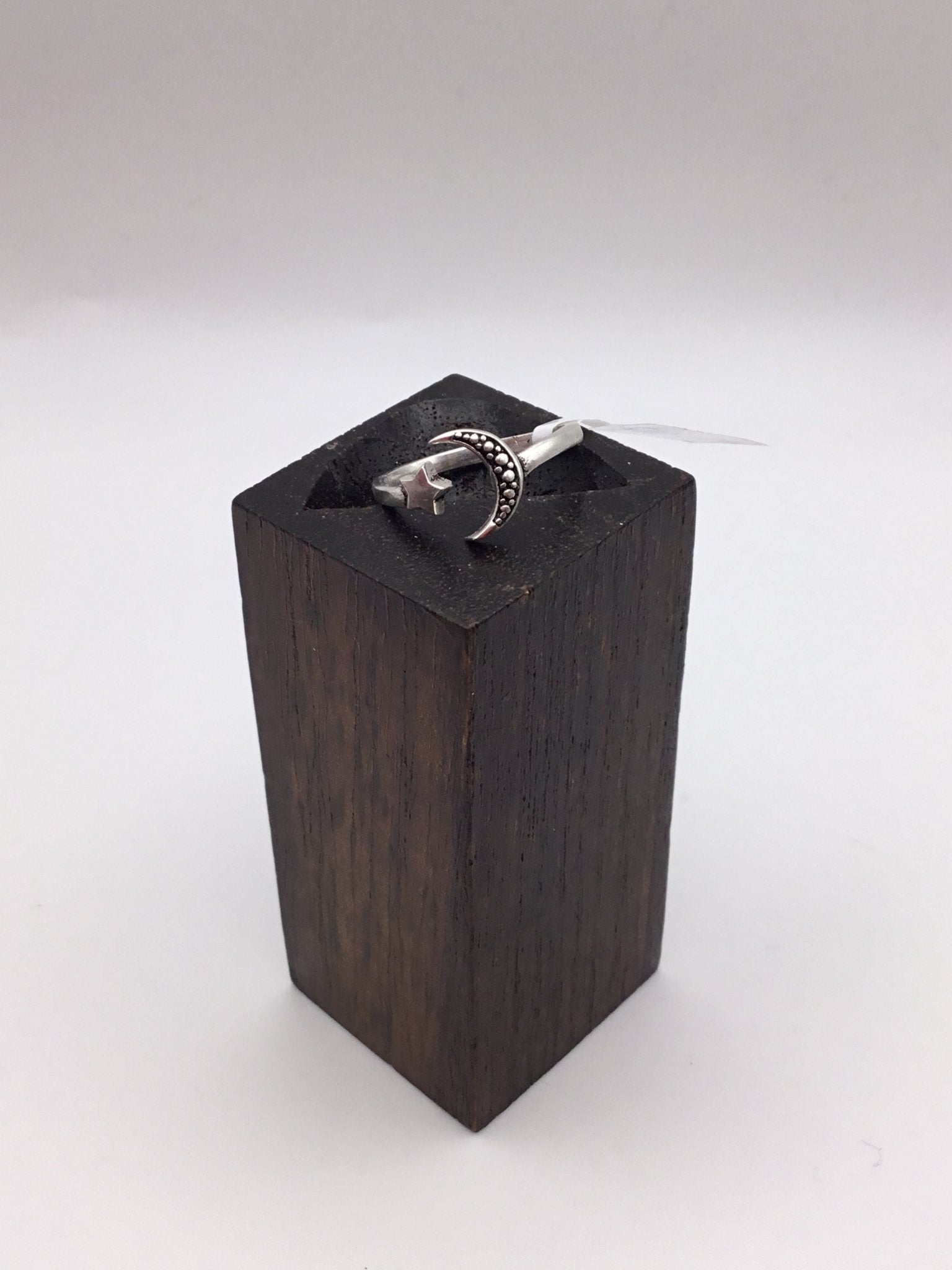 Mini Moon and Star Brass Ring - Violet Elizabeth - Jewellery