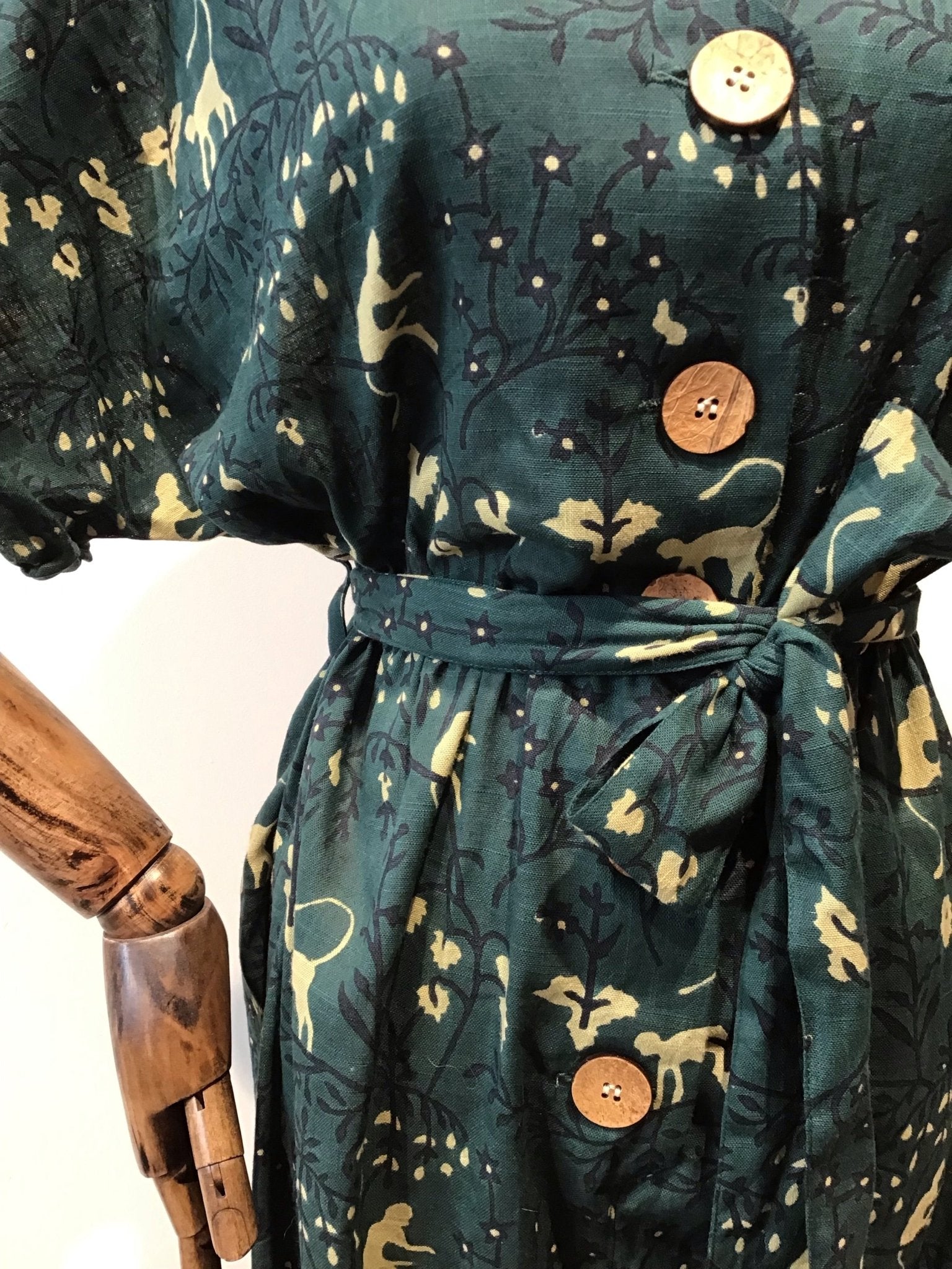 Monkey print jumpsuit - Violet Elizabeth - Clothing