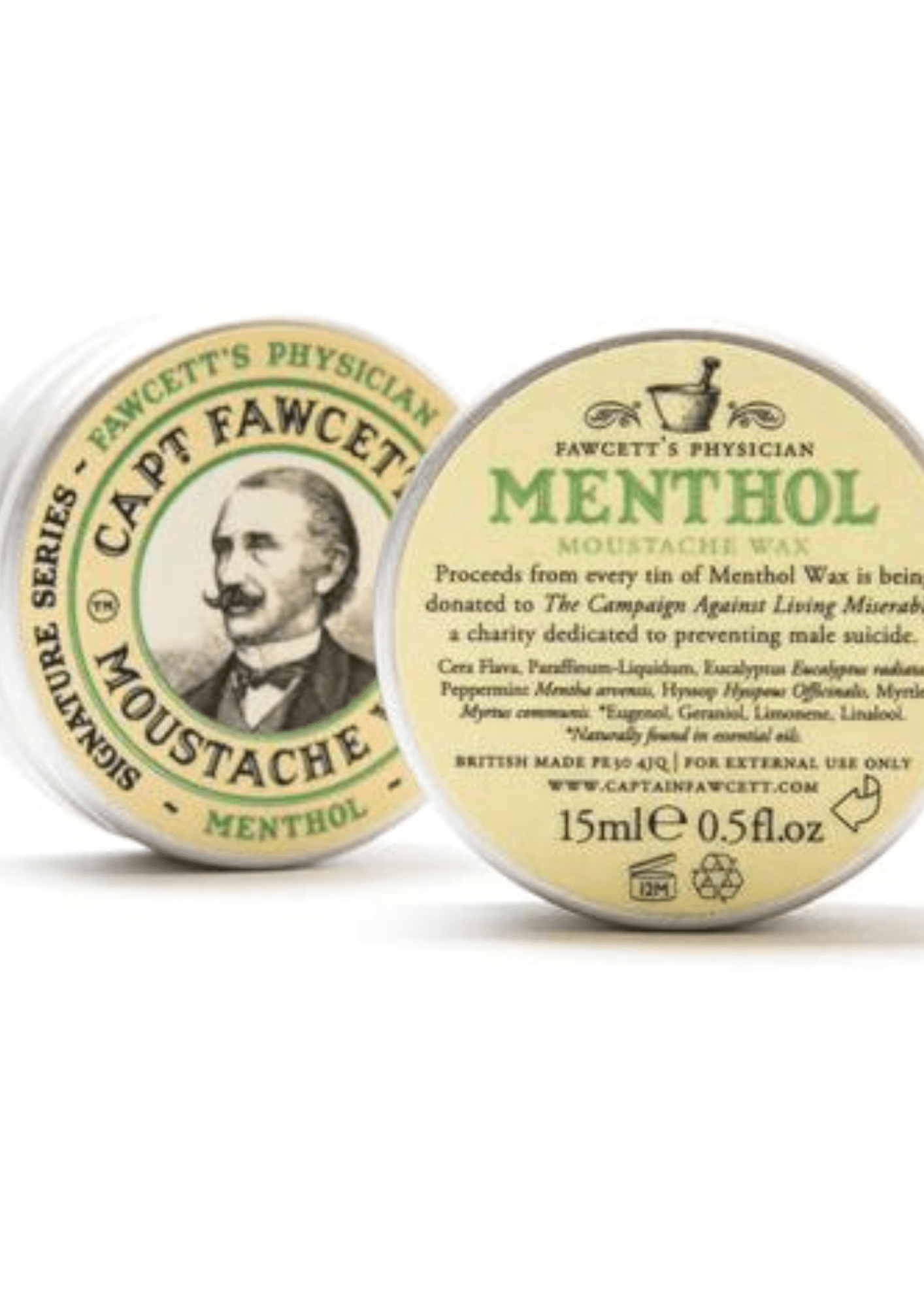 Moustache Wax Fawcett Physician - Violet Elizabeth - 