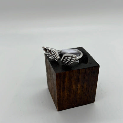 On the Wings of Love ring in both Brass and Silver - Violet Elizabeth - Jewellery