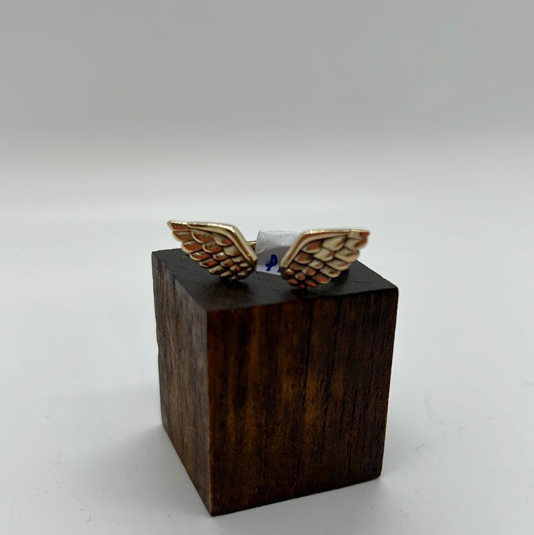 On the Wings of Love ring in both Brass and Silver - Violet Elizabeth - Jewellery