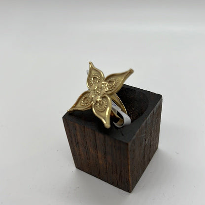 Passion Flower in both Brass and Silver - Violet Elizabeth - Jewellery