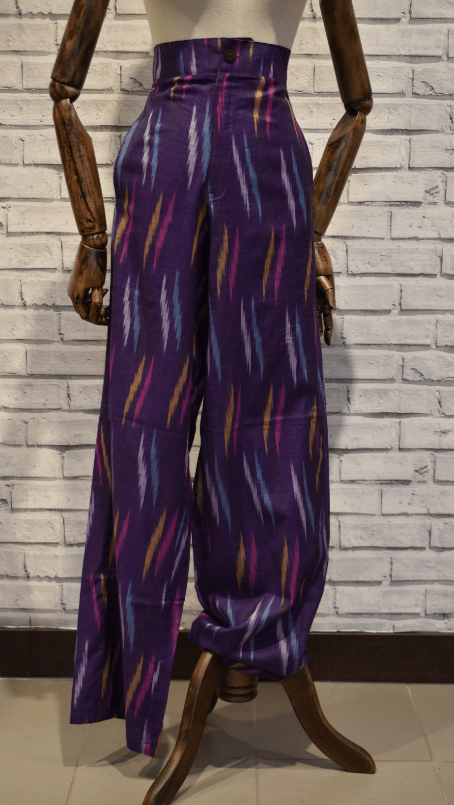 Purple Safari Trousers - Violet Elizabeth - Clothing