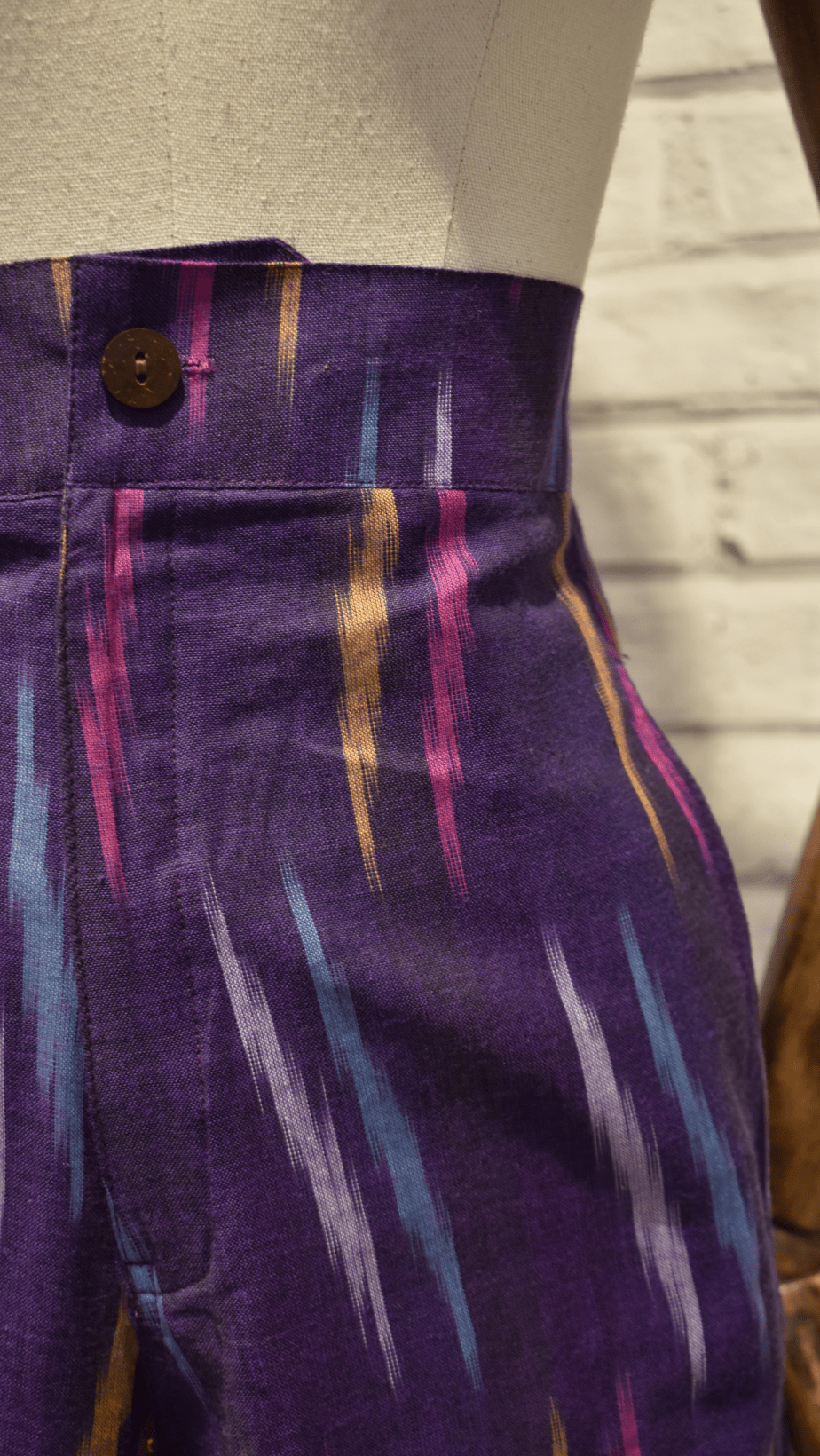 Purple Safari Trousers - Violet Elizabeth - Clothing