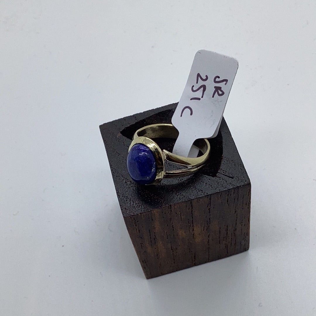 Simply Elegance Brass & silver Ring: Various Stones - Violet Elizabeth - Jewellery