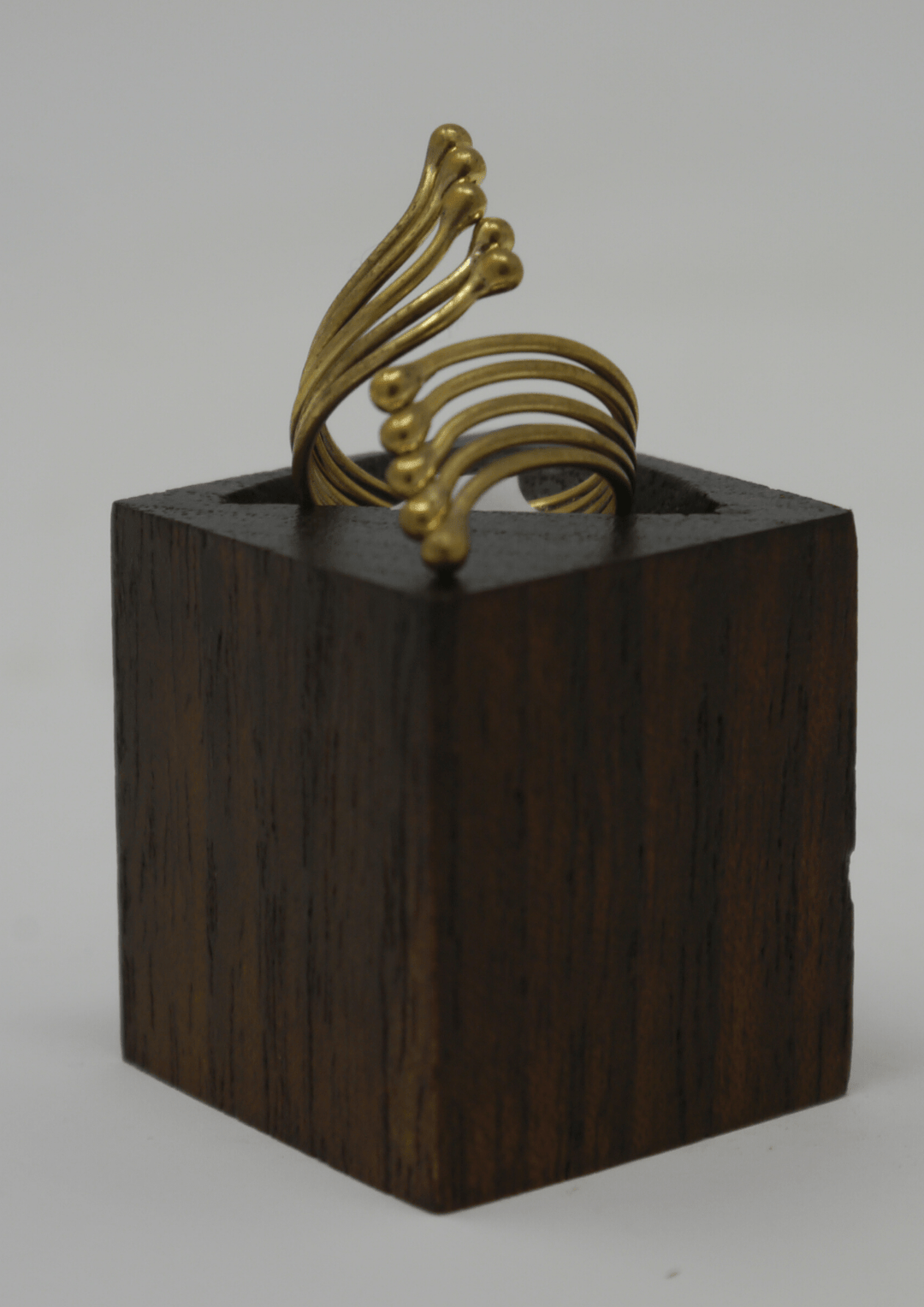 Wave of Beauty in Brass and Silver - Violet Elizabeth - Jewellery