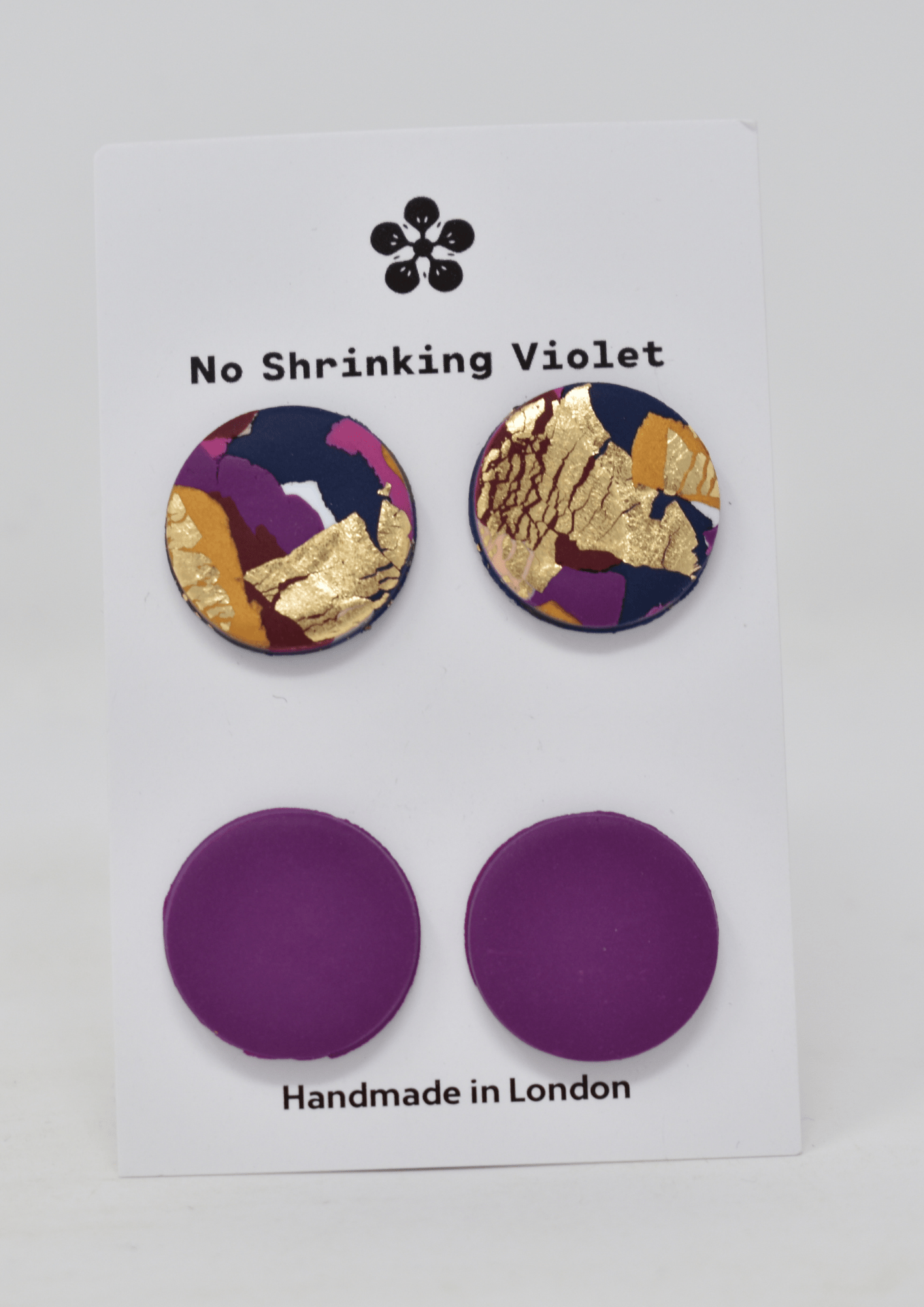 Winter Sunset Stud - Violet Elizabeth - Jewellery